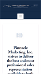 Mobile Screenshot of pinnacle-mktg.com